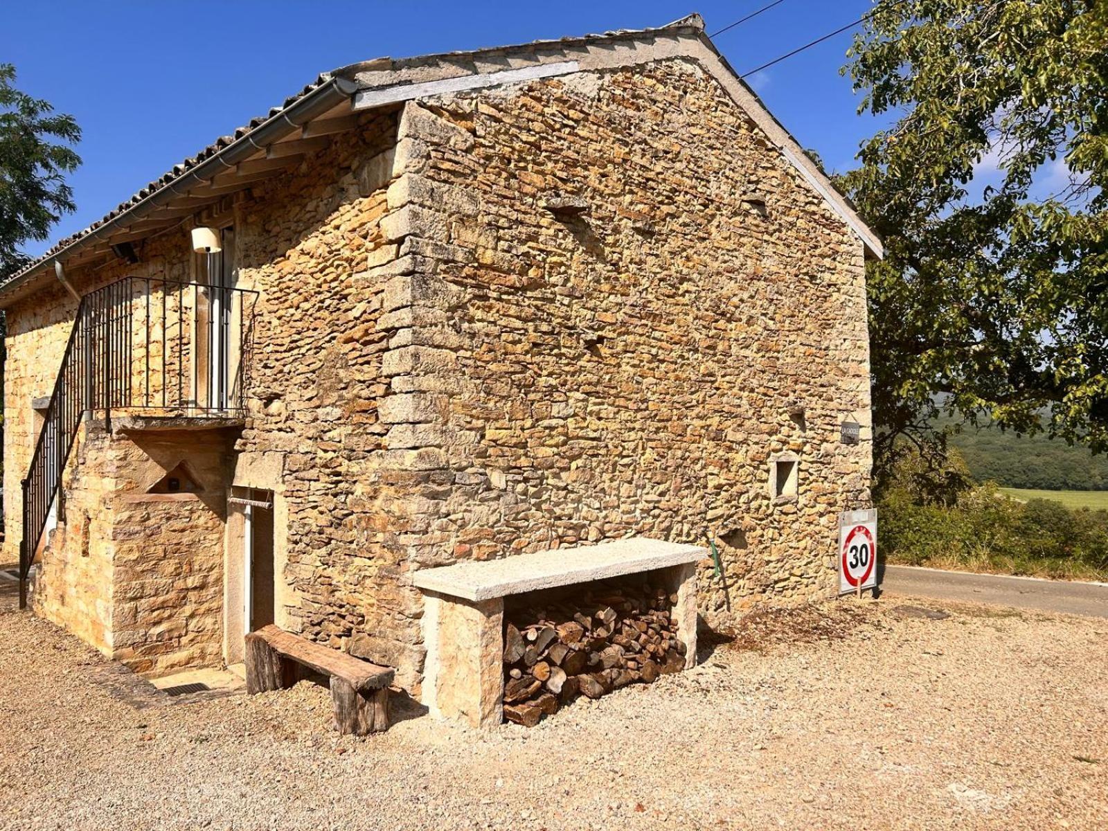 Une Maison De Campagne En Bourgogne Du Sud Tournus Bagian luar foto